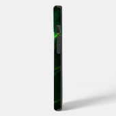 iphone 14 abstracte zwarte groene hoesjes (Achterkant / Links)
