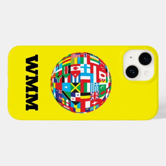 iPhone 14 Case-Mate iPhone Case (Achterkant (horizontaal))
