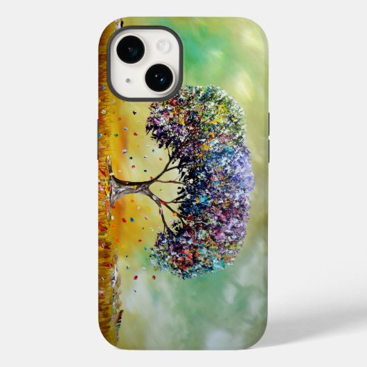Iphone 14 Case Nature Art Design (Achterkant)