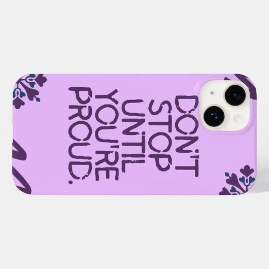 iPhone 14 esthetisch hoesje (Achterkant (horizontaal))