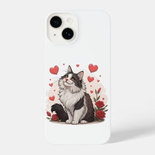 iPhone 14 Frans Hoesje Montréal Personnal iPhone Hoesje (Achterkant)