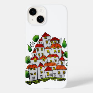 iPhone 14 hoesje (Doodle - Handgetekend)
