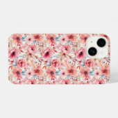 iPhone 14 Hoesje Floral (Achterkant horizontaal)