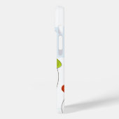 iPhone 14 Hoesje-Gepeilde Bloemen Case-Mate iPhone Case (Achterkant / Links)