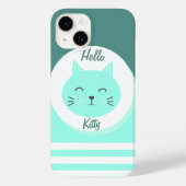iPhone 14 Hoesje Hallo Katten (Achterkant)