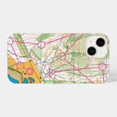 iPhone 14 hoesje - Orienteercursus (Achterkant horizontaal)