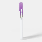 iPhone 14 Hoesje-paarse bloemen Case-Mate iPhone Case (Achterkant / Links)