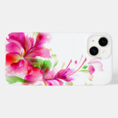 iPhone 14 Hoesje-tropische Floral Case-Mate iPhone Case (Achterkant (horizontaal))