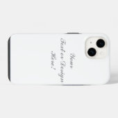 iPhone 14 Hoesje - Uw ontwerp toevoegen iPhone Hoesje (Achterkant horizontaal)