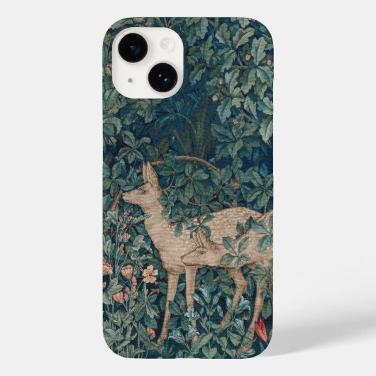 iPhone 14 hoesje William Morris kunst (Achterkant)