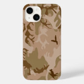 iPhone 14 Hoesje-woestijn Camo Case-Mate iPhone Case (Achterkant)