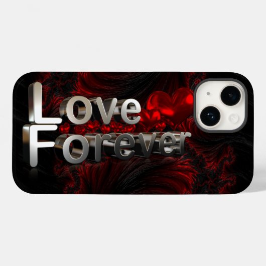 iphone 14 hoesjes houden eeuwig van liefde (Achterkant (horizontaal))