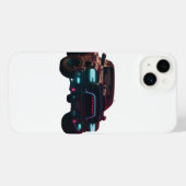 iPhone 14 Hülle Dodge TRX Neon Truck iPhone Hoesje (Achterkant horizontaal)