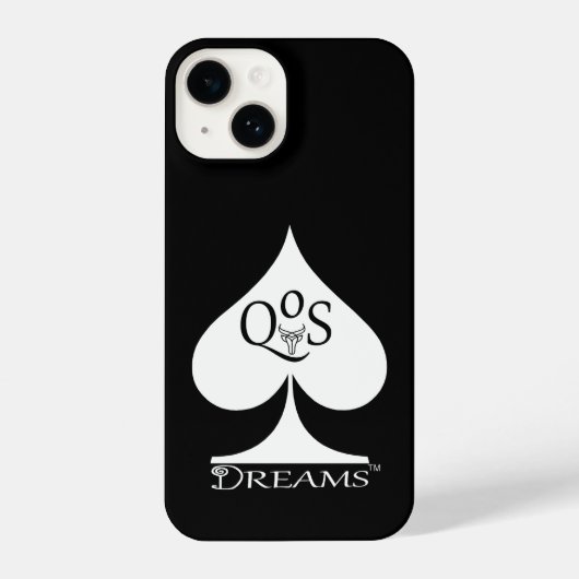 iPhone 14 Phone Case Queen of Spades Hotechtgenote iPhone Hoesje (Achterkant)