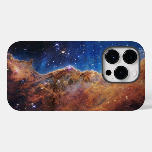iPhone 14 Pro Hoesje - Carina Nebula - JWST (Achterkant (horizontaal))