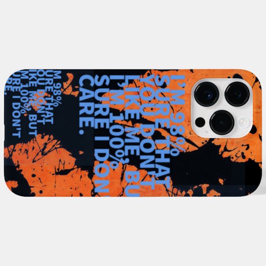 iPhone 14 Pro Max Case-Mate iPhone Case (Achterkant (horizontaal))