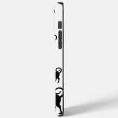 IPhone 14 Pro Max - zwart kat hoesje (Achterkant / Links)