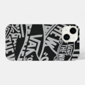 iPhone 14 Silicone Souple Antishock Gans iPhone Hoesje (Achterkant horizontaal)