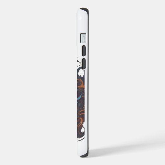 iPhone 14 Slim Fit-Hoesje, glanzend Hoesje (Linkerkant)