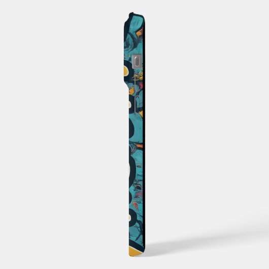 iPhone 14 Slim Fit-Hoesje, glanzend Hoesje (Linkerkant)