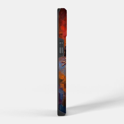 iPhone 14 Tough Case, Glossy iPhone Hoesje (Rechterkant)