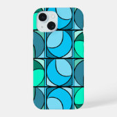 Iphone 15 70' Blauw design Case (Achterkant)