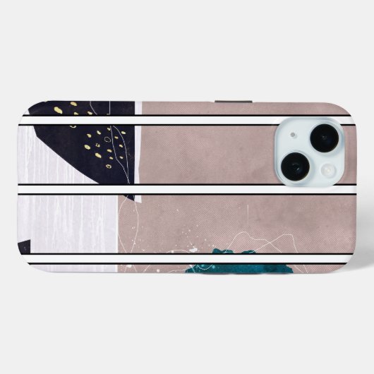 iphone 15 abstract case design (Achterkant (horizontaal))