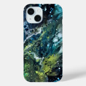 iPhone 15 abstract hoesje (Achterkant)