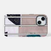 iphone 15 abstract hoosontwerp case (Achterkant horizontaal)
