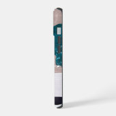 iphone 15 abstract hoosontwerp case (Linkerkant)