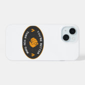 iPhone 15 achterkant hoes Case (Achterkant horizontaal)