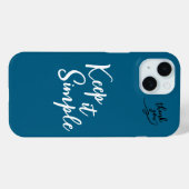 IPHONE 15 ACHTERKANT HOESJE COVER (Achterkant (horizontaal))