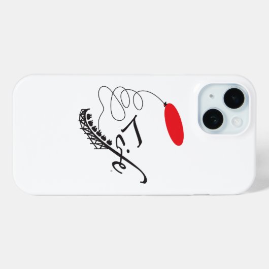 iPhone 15 Case-Mate iPhone Case (Achterkant (horizontaal))