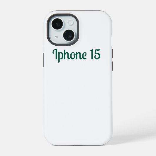 IPhone 15 Hoesje (Achterkant)