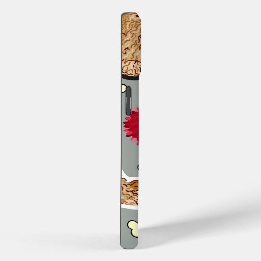 iPhone 15 hoesje Heavy Duty Goldendoodle (Achterkant / Rechts)