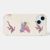 iPhone 15 hoesje met een eenhoorn (Achterkant horizontaal)