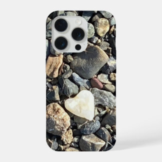 iphone 15 hoesje steen hart pro case