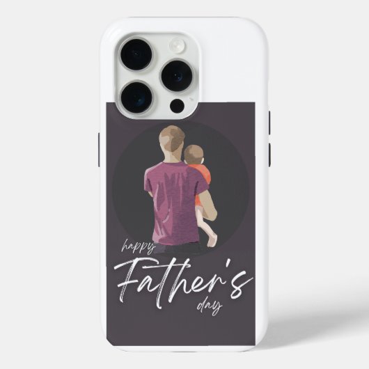 iPhone 15 hoesje vaderdag Speciaal (Achterkant)