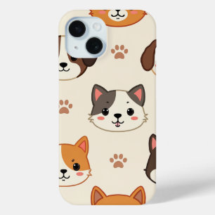iPhone 15 hoesje voor honden en katten