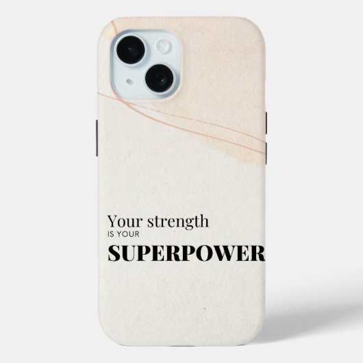 iphone 15 hoesje voor jou (Achterkant)