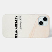 iphone 15 hoesje voor jou (Achterkant (horizontaal))