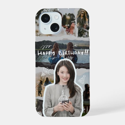 iPhone 15 Hoesjes Case (Achterkant)