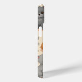 iPhone 15 Hoesjes Schattige kittenpatroon Telefoon (Achterkant / Rechts)