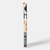 iPhone 15 Hoesjes Schattige kittenpatroon Telefoon (Achterkant / Links)