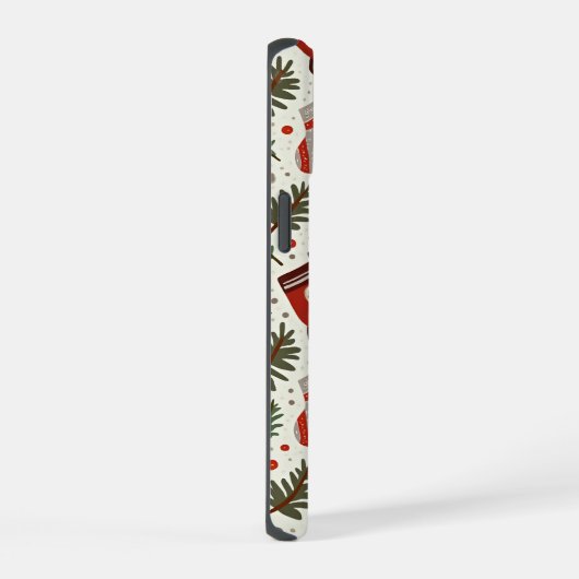 iPhone 15 Kerst Hoesje iPhone 15 Case (Rechterkant)