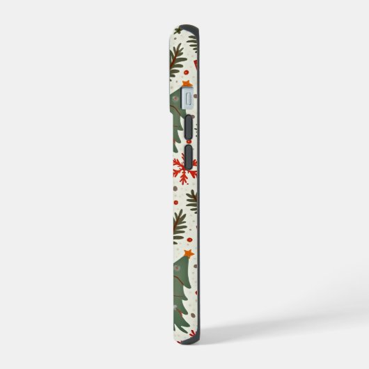 iPhone 15 Kerst Hoesje iPhone 15 Case (Linkerkant)