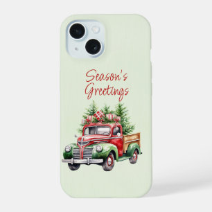 iPhone 15 Kerst  Vrachtwagen Hoesje iPhone 15 Case