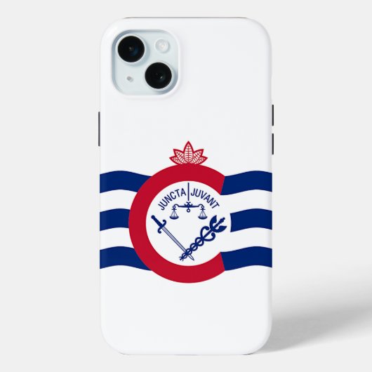 iPhone 15 Plus Case-Mate, Cincinnati-vlag Case-Mate iPhone Case (Achterkant)