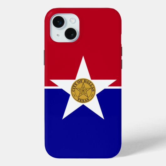 iPhone 15 Plus Case-Mate, Dallas-vlag Case-Mate iPhone Case (Achterkant)