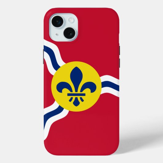 iPhone 15 Plus Case-Mate, St. Louis flag Case-Mate iPhone Case (Achterkant)